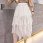 Fashion Tutu Skirt Casual High Waist Midi