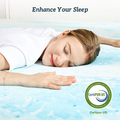 4 Inch Memory Foam Soft Bed Mattress Full Size