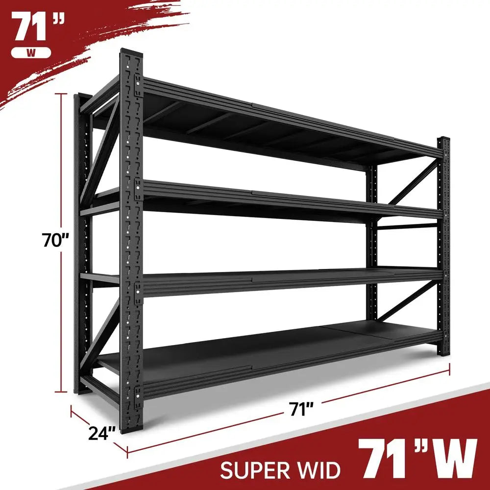 Storage Shelves, Heavy Duty Metal Adjustable Shelving