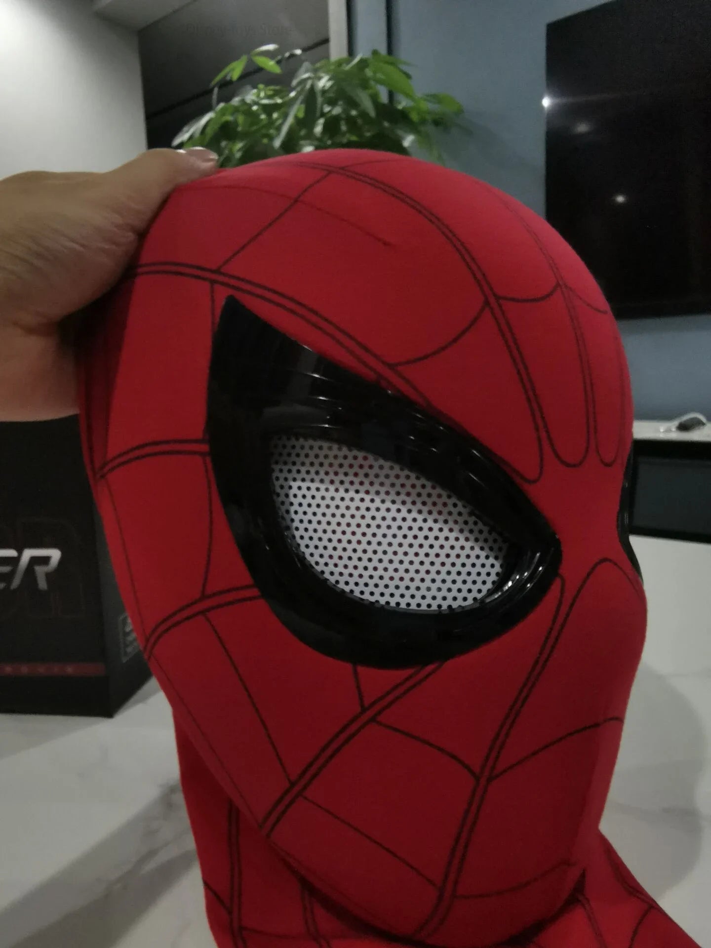 Spider Man Mobile Eye Electronic Desktop Decoration