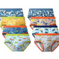 8PC Boys Briefs Cotton Underwear Teenager Cartoon