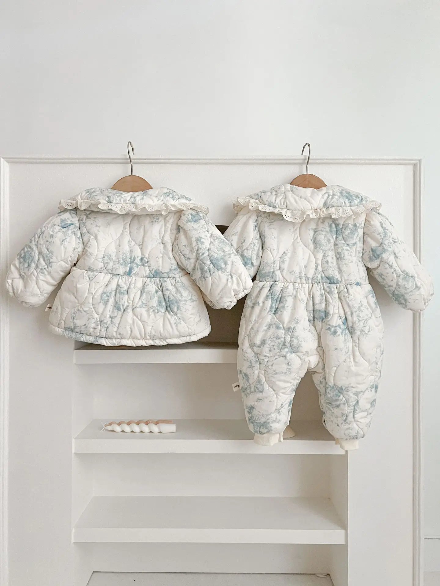 Infant Baby Girls Long Sleeve Cotton Jumpsuit