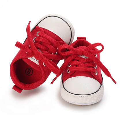 Baby Boy/Girls Canvas Shoes Non-slip Rubber Sole