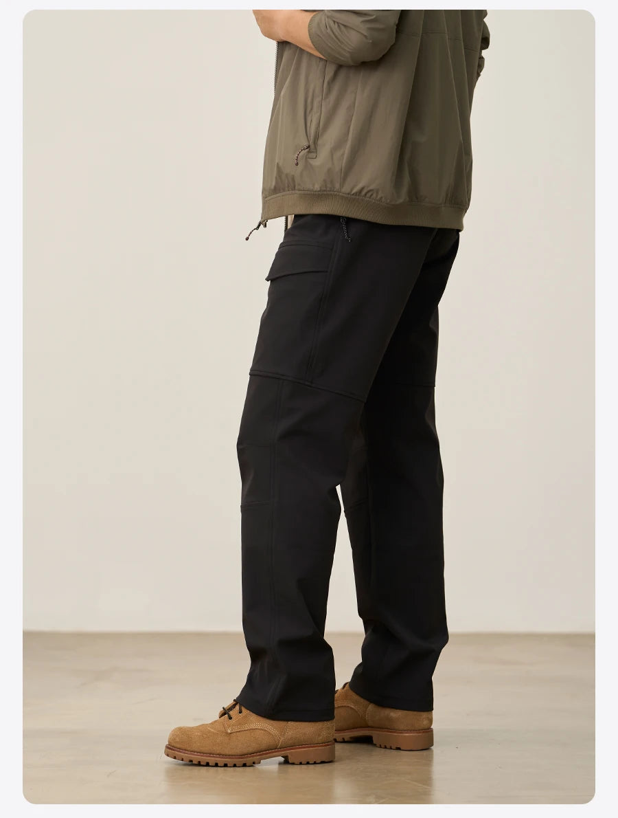 Loose Straight Water Repellent Softshell Hiking Trouser