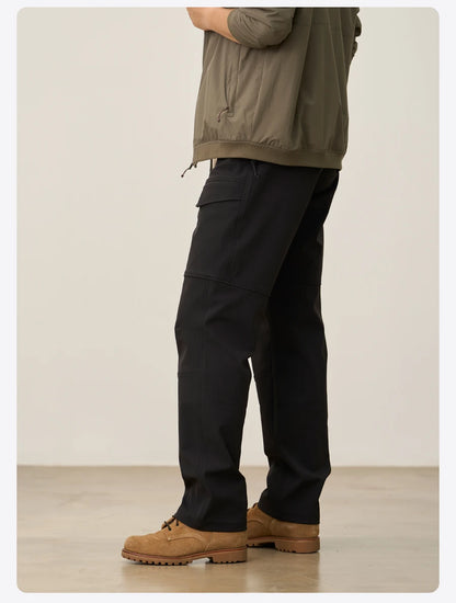 Loose Straight Water Repellent Softshell Hiking Trouser