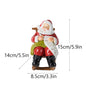 Train Christmas Resin Statue Home Decor Sculpture