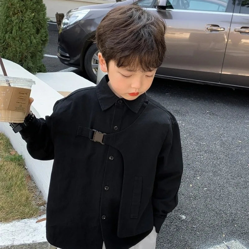 Boys Long Sleeve Trendy Streetwear Viral Fashion