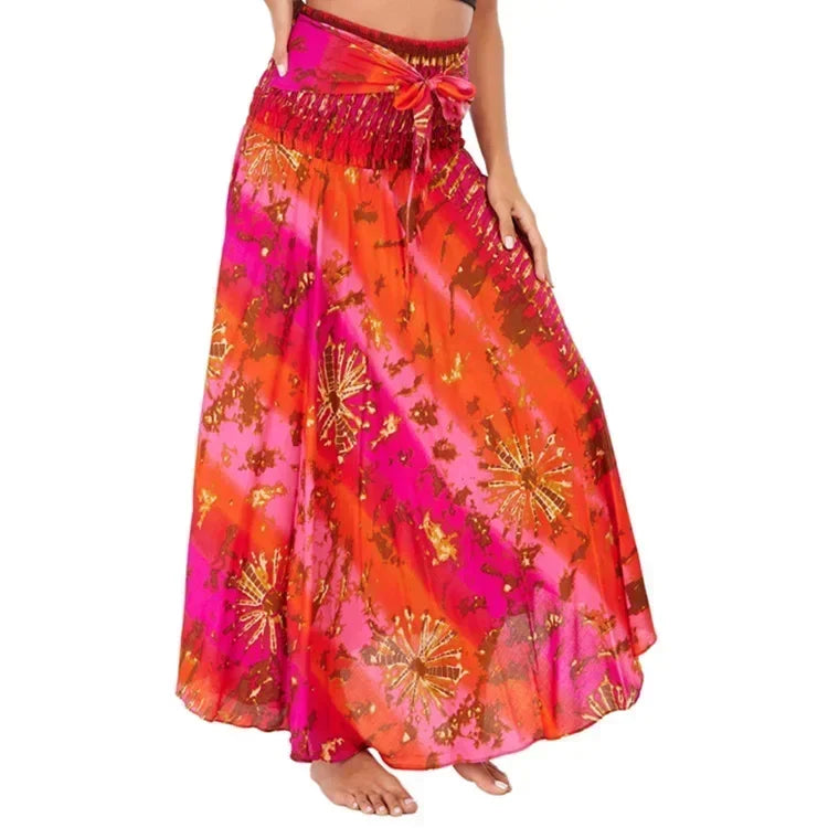 Sexy Long Boho Bottom Vintage Casual Skirt