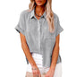 Woman Loose Casual Camisas Mujer Blouse