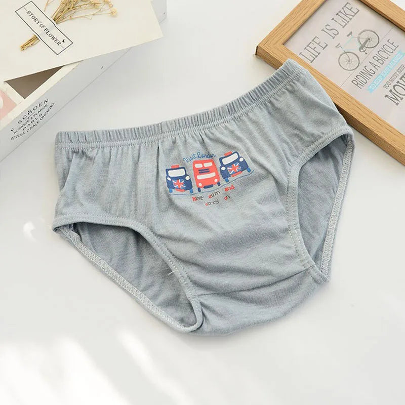 5 Pcs Boys Briefs Dinosaur Shark Toddler Brief Underwear