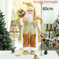 Large Standing Santa Figurine Doll Home Decoration