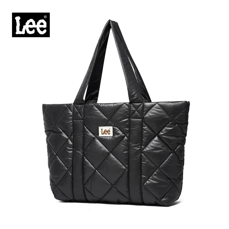 Womens LEE Large Soft Puffer Bag Quilted