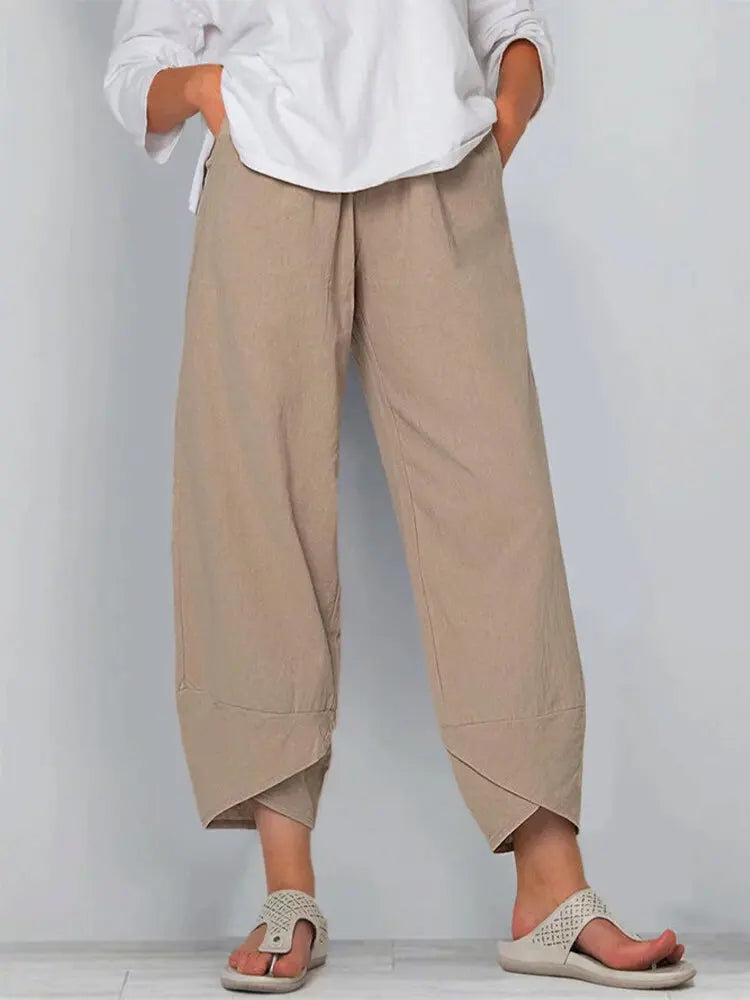 Women Sweatpants Joggers Women Cotton Linen Casual