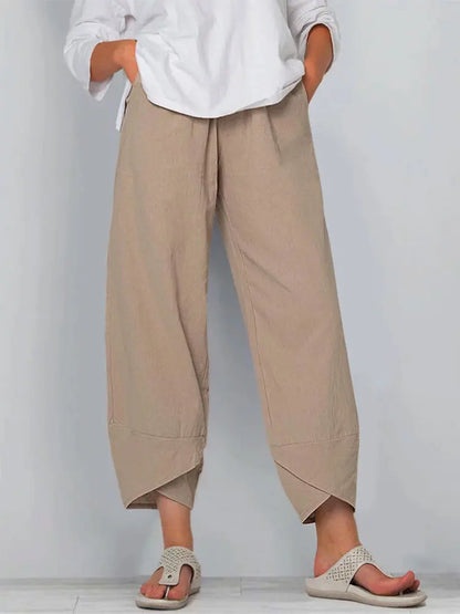 Women Sweatpants Joggers Women Cotton Linen Casual