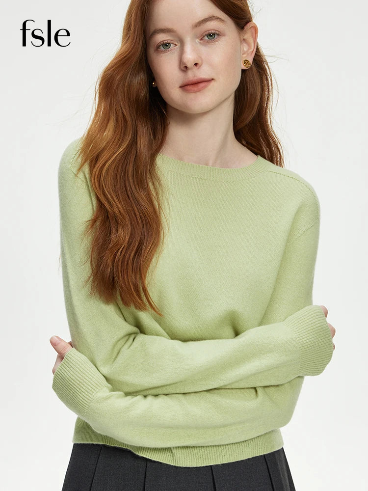 One-piece Knit Shirt Sweater For Women