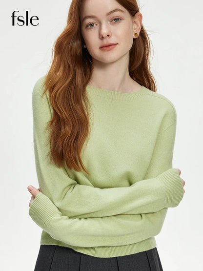 One-piece Knit Shirt Sweater For Women
