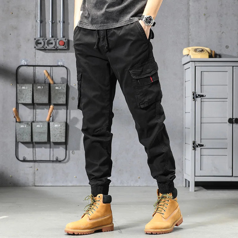 Mens Cargo Pants, Casual Multi-Pocket Tactical