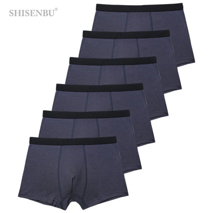 6pc Sexy  Boxer Men Breathable Underwear