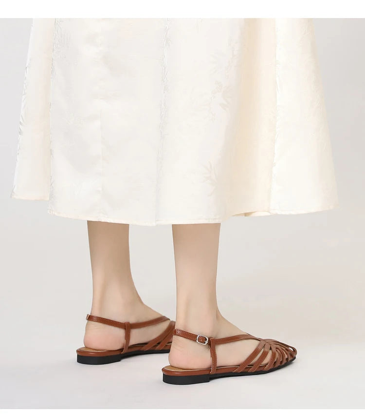 Flat Sandals Large Size Designer Shoes Summer