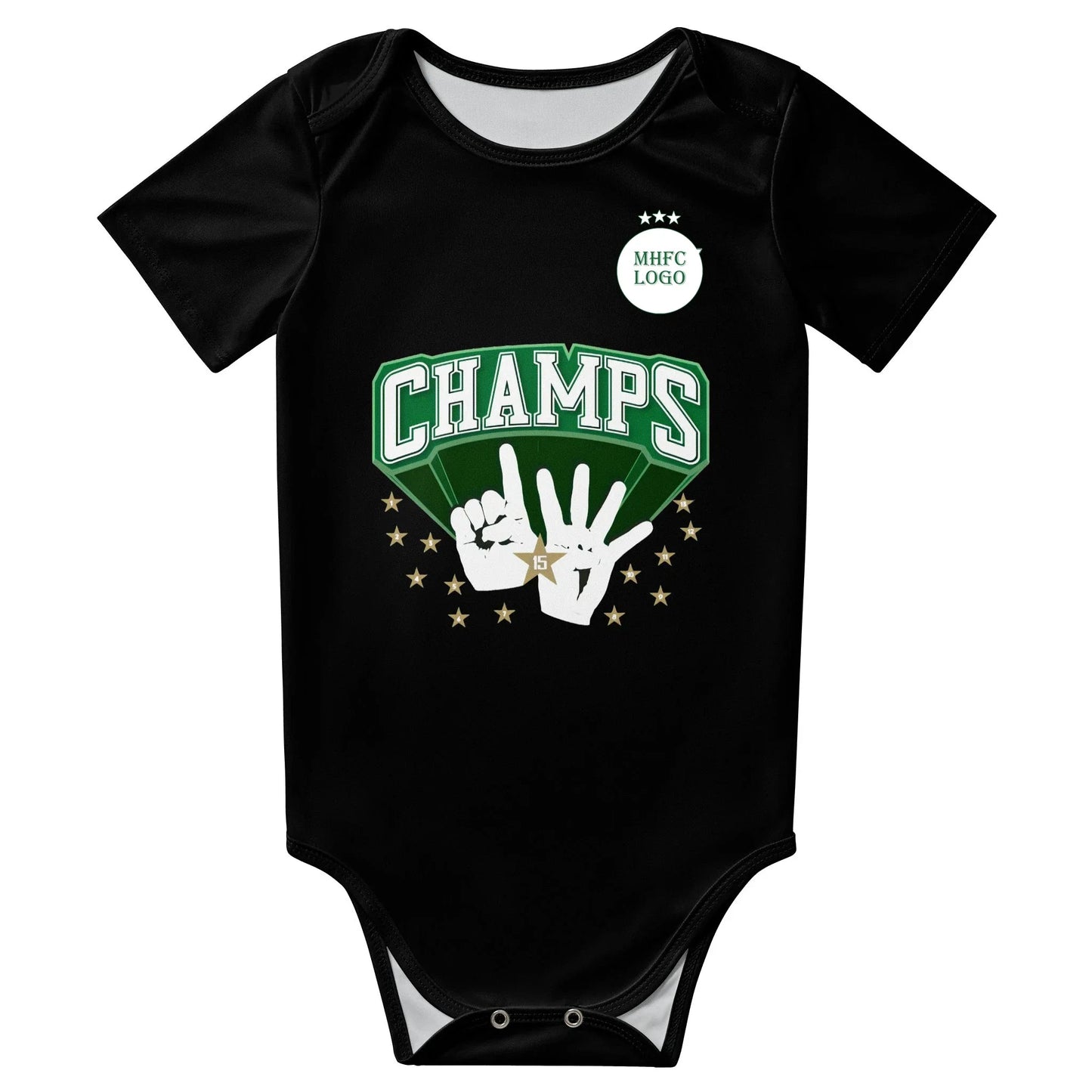 Green Apes Baby Bodysuit Unisex Onesie Outfit