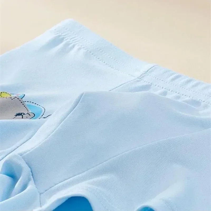 10pc Boys Girls Silk Boxer Cartoon Training Toddler Underwear