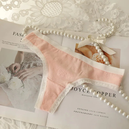 5 Pcs Young Teen Girl Low Waist Breathable Panties
