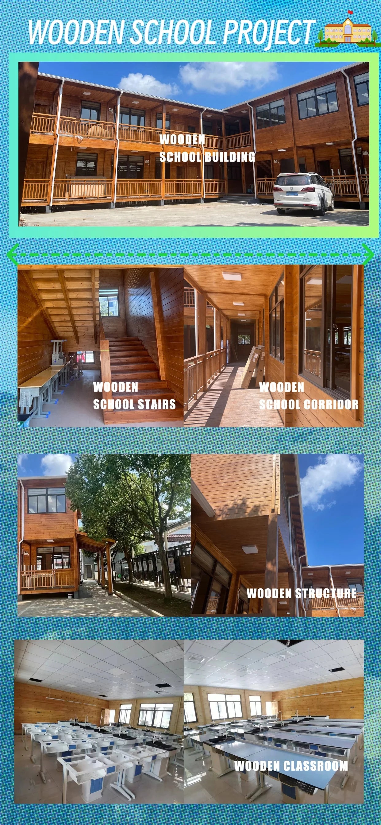 Triangle Wooden Tiny House Cabin Prefabricated