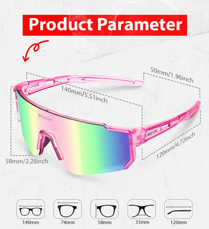 Men/Women Cycling MTB Bike Sports Hiking Mountain Climbing Glasses