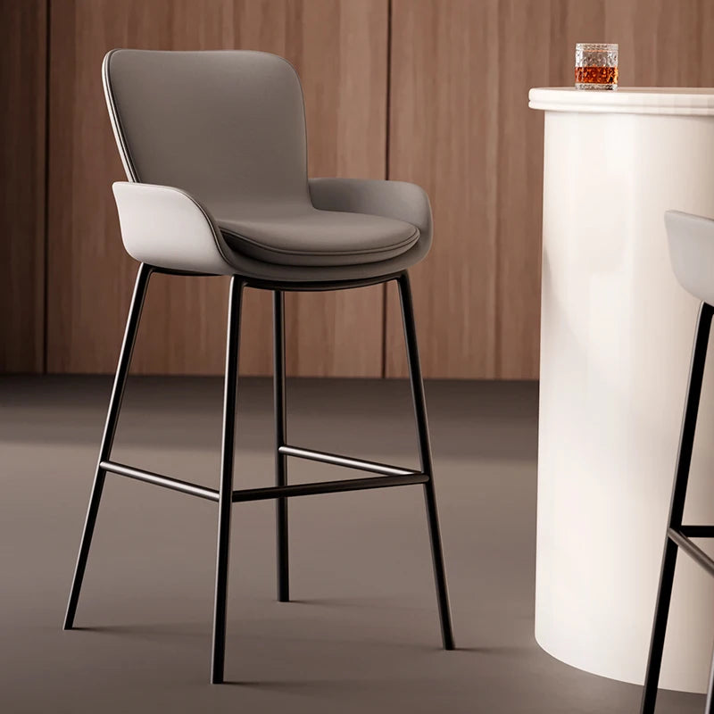 Design Bar Chair Modern Luxury Iron Stool