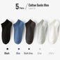 5 PairsMen Business Ankle Dress Socks