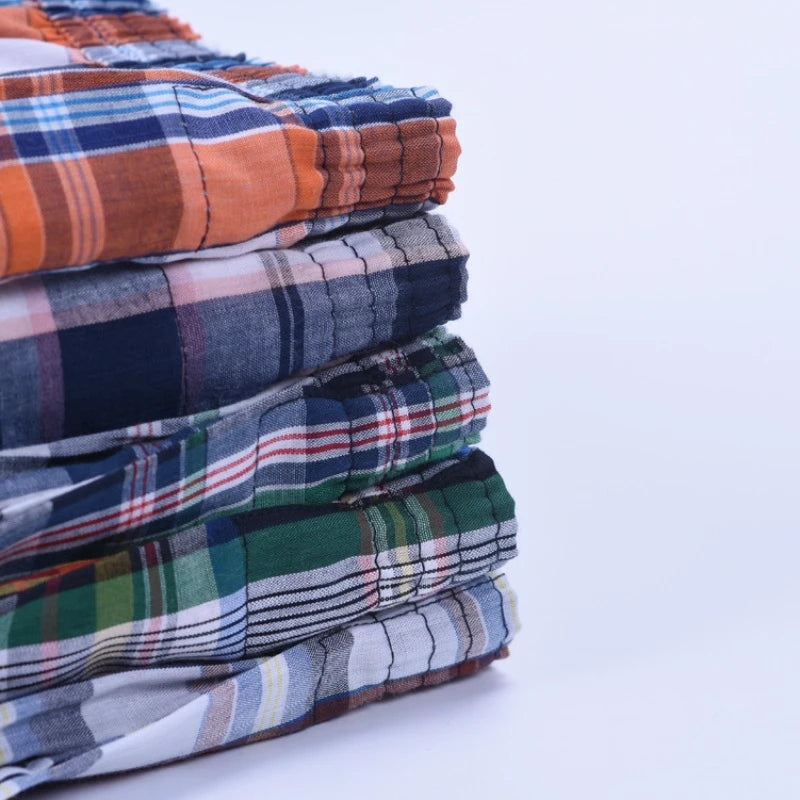 10PCS Cotton Men's Underwear Boxers Large Size