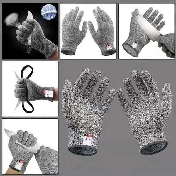 Anti-Thorn Wear-Resistant Glass Building Cutting Gloves