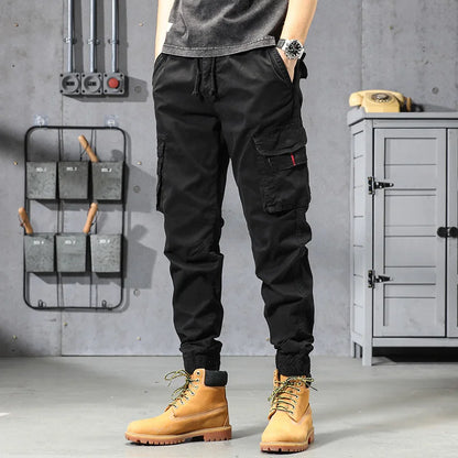 Mens Cargo Pants, Casual Multi-Pocket Tactical