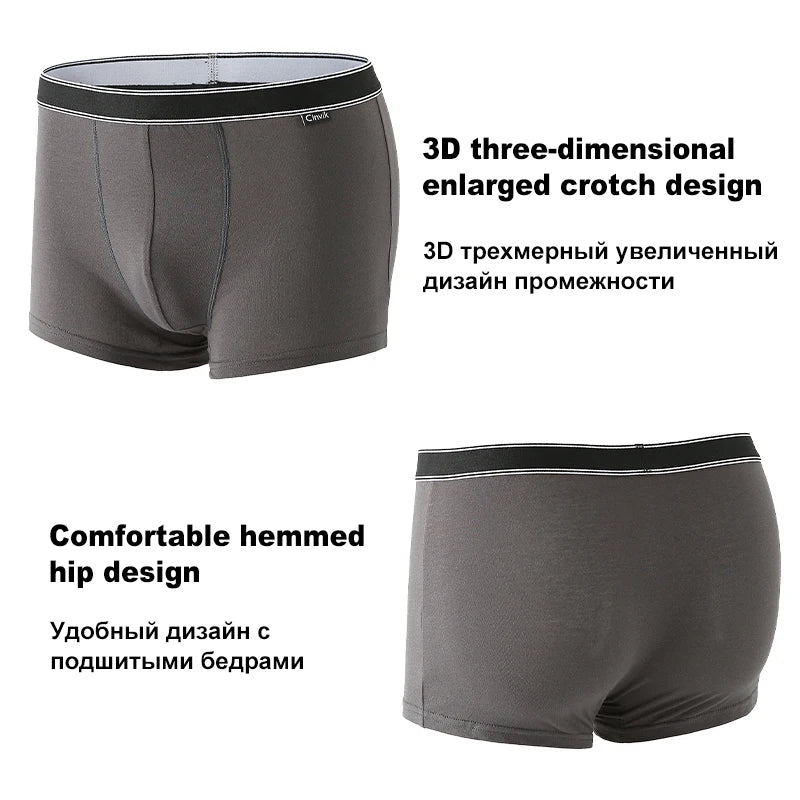 Men Boxer Underwear Breathable Sexy Boxershorts