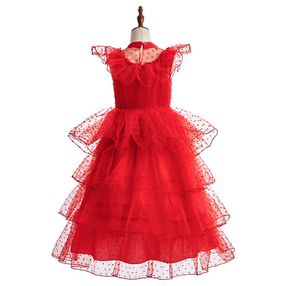 Girls Elsa Anna Dress Princess Carnival Jasmine Rapunzel