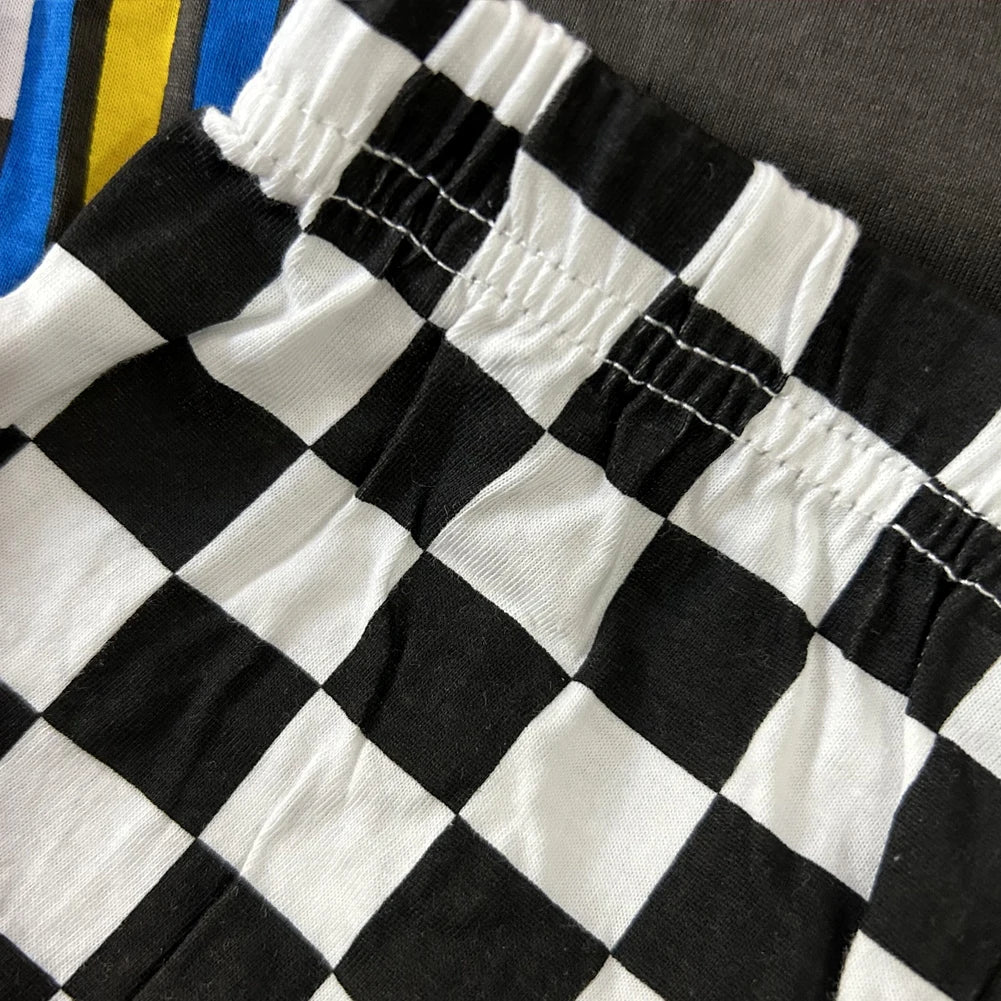 2 Pcs Boys 95 Cars McQueen Cartoon Sleepwear