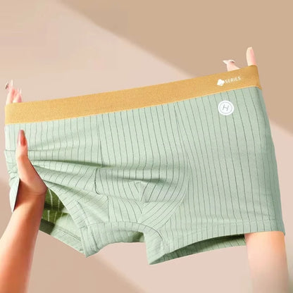 4PCS Teen Boys Antibacterial Breathable Underwear
