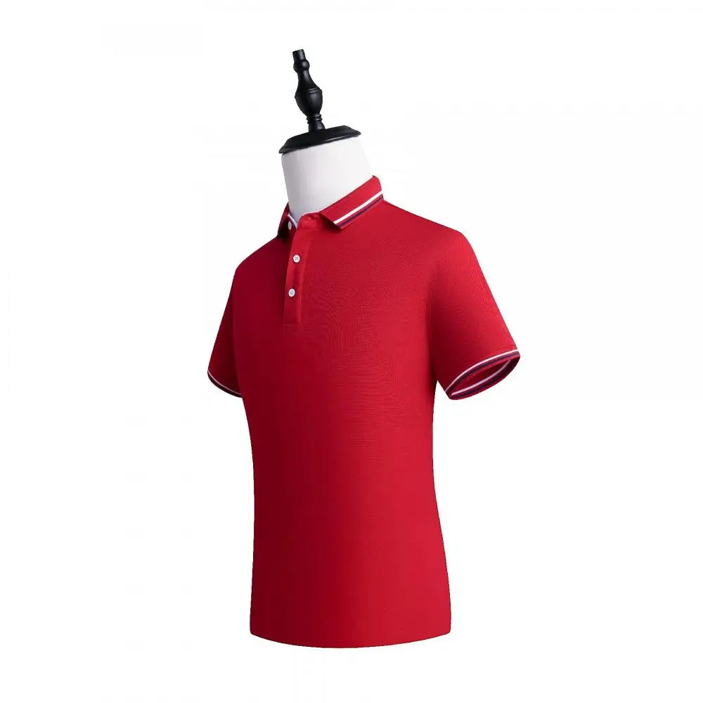 Restaurant Polo Shirt for Men Women Waiter Short Sleeve