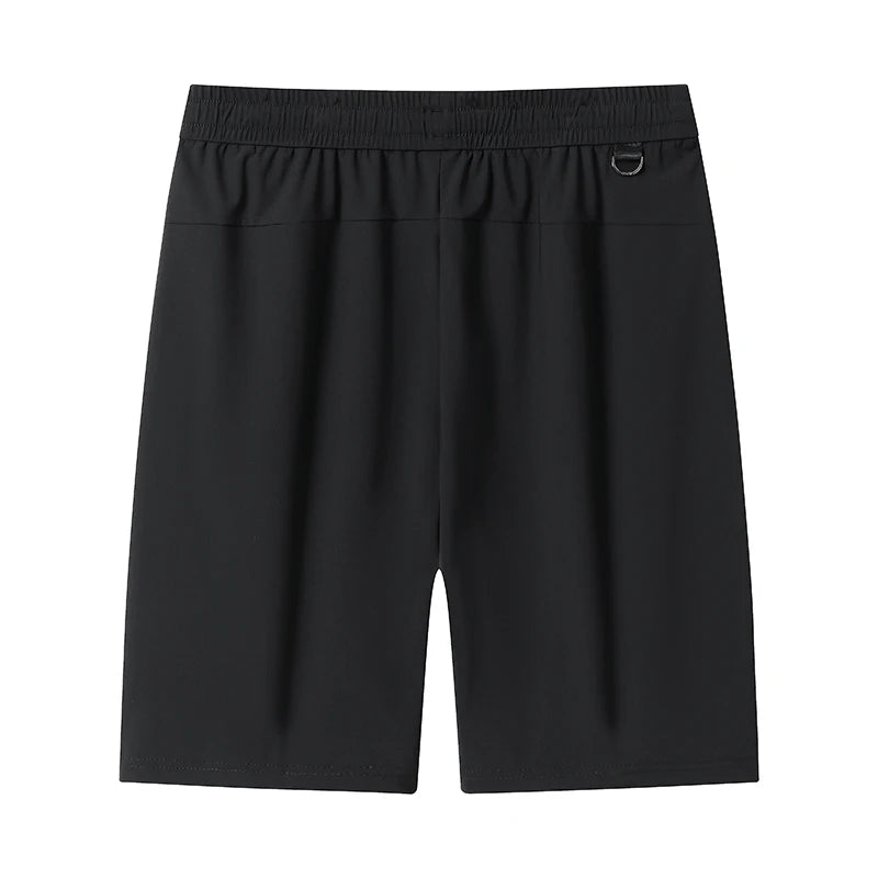 Silk Shorts Knee Length Bermuda Quick Dry