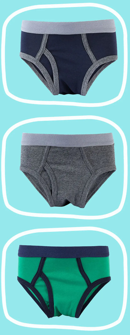5 Pcs Quality Boys Briefs Cotton Underwear