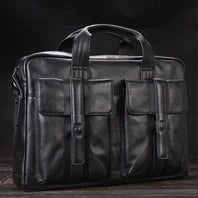 Genuine Leather Men Briefcase Business bag