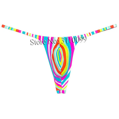 Men‘s Thong Micro Bikini Swim  Pouch G-string