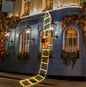 Christmas LED Santa Claus Climbing Ladder