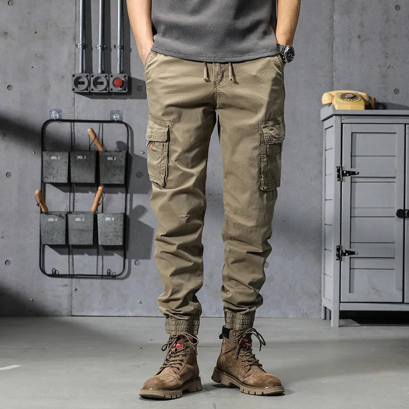 Mens Cargo Pants, Casual Multi-Pocket Tactical