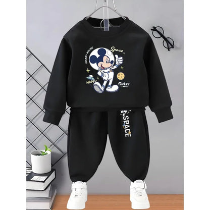 2 Pcs Boys Sets Casual Sweatshirt Hoodies and Sweatpantt