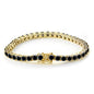 Black Moissanite Tennis Bracelet Full Diamond Sterling