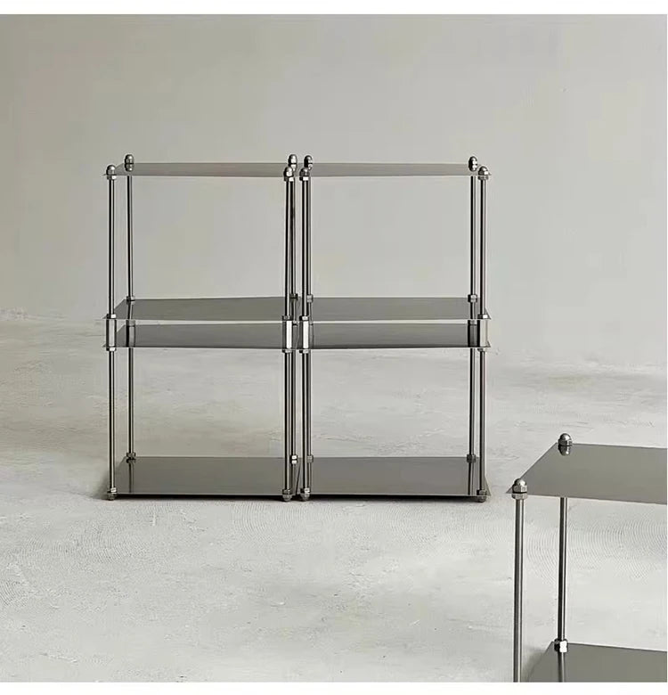 Stainless Steel Coffee Tables Decor Display Stand