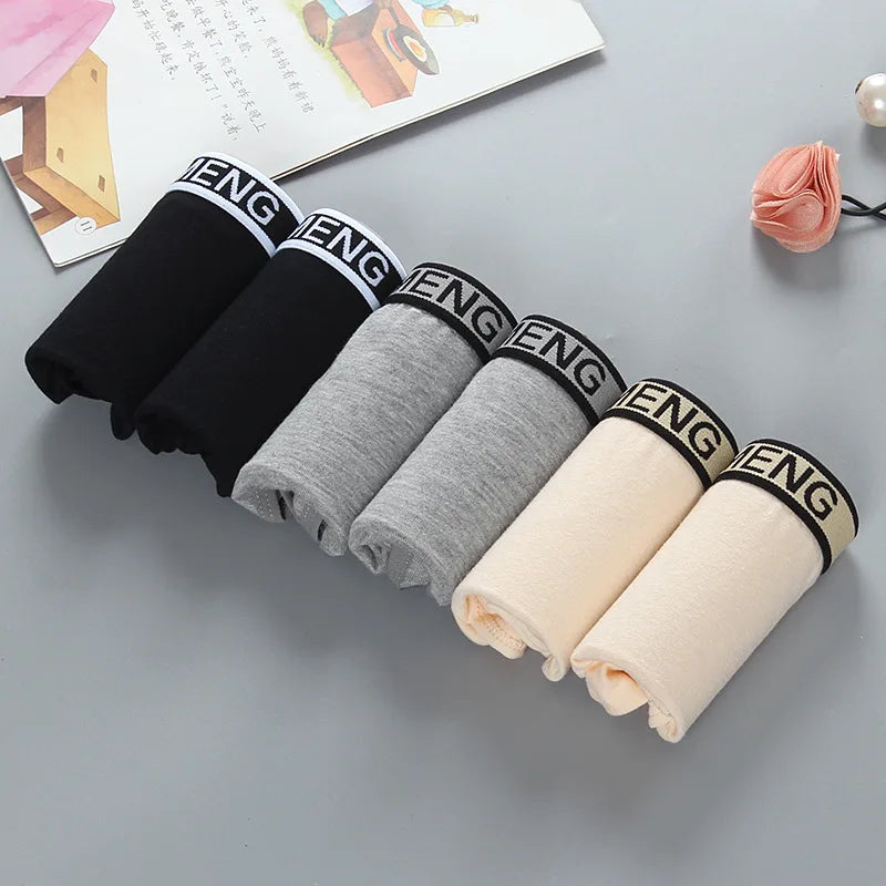 6Pc Girls Cotton Briefs  Teenage Underwear