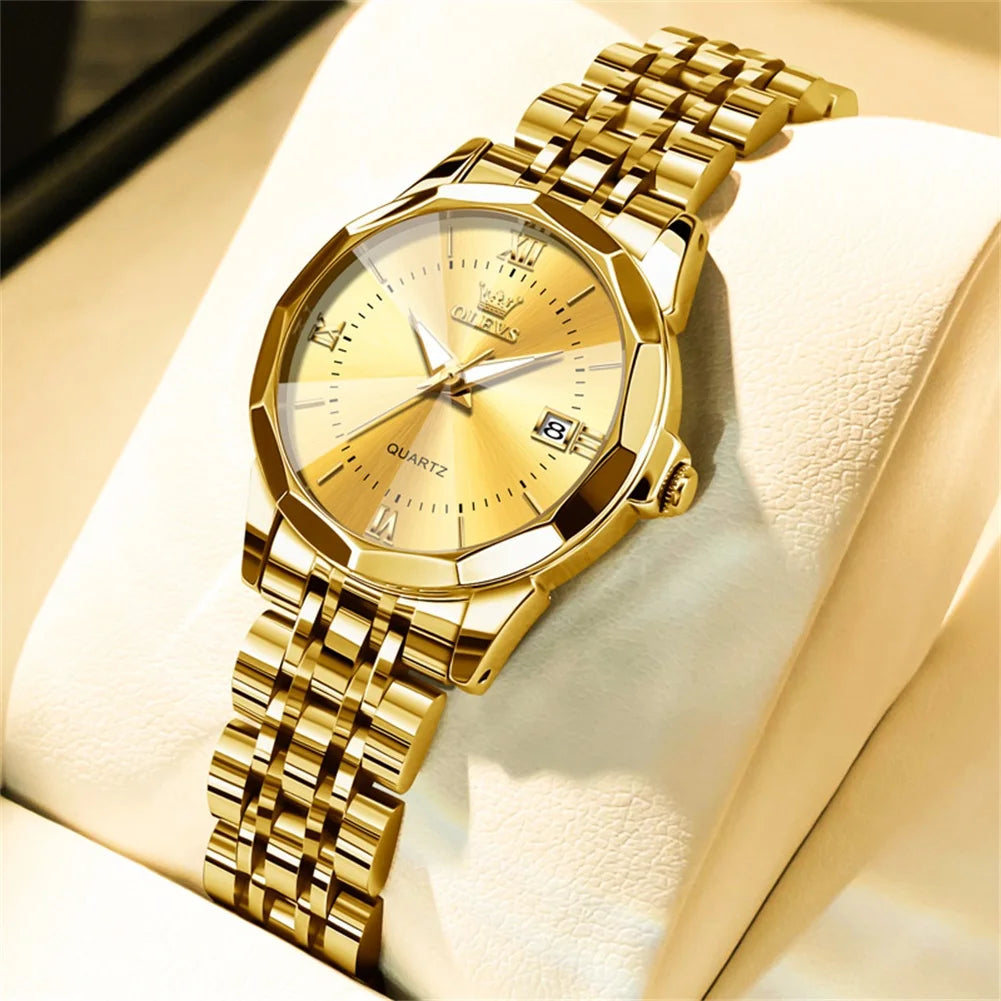 Women's Luxury Brand Original Quartz Watch Waterproof