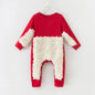 Girls Cleaning Mop Long Sleeve Crawling Jumpsuit